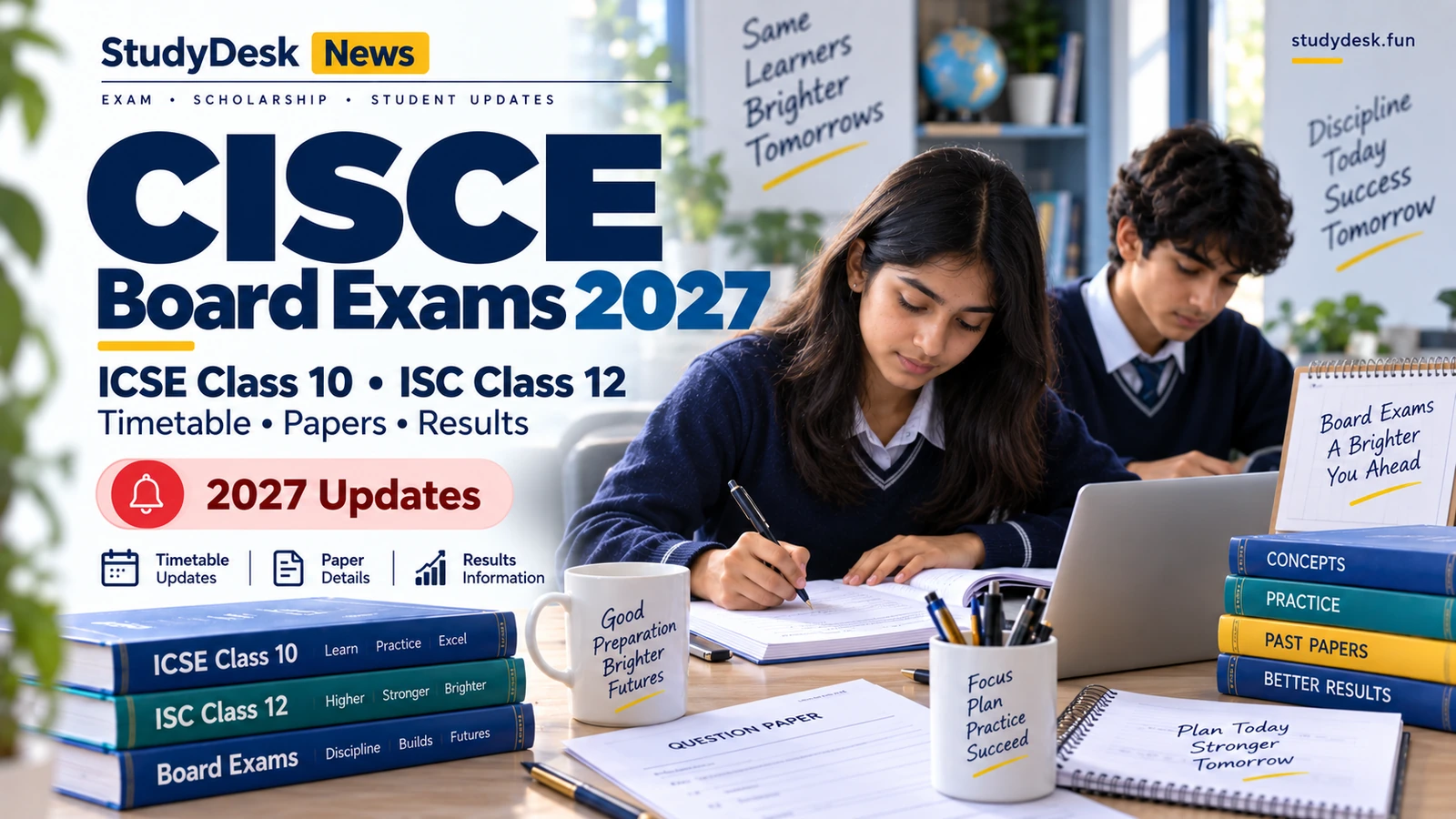 CISCE ICSE & ISC — StudyDesk editorial cover