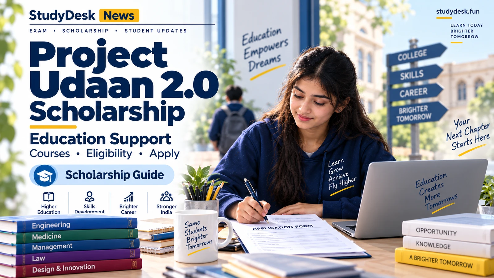 Earth Care Foundation Project Udaan 2.0 — StudyDesk editorial cover