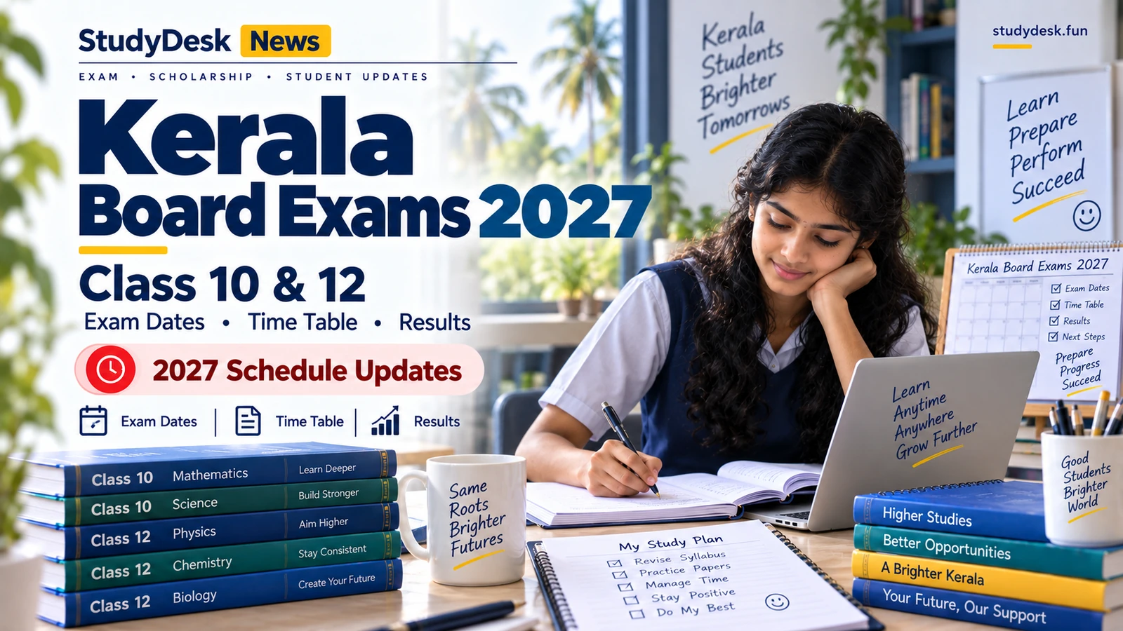 Kerala Board 2027 — StudyDesk editorial cover