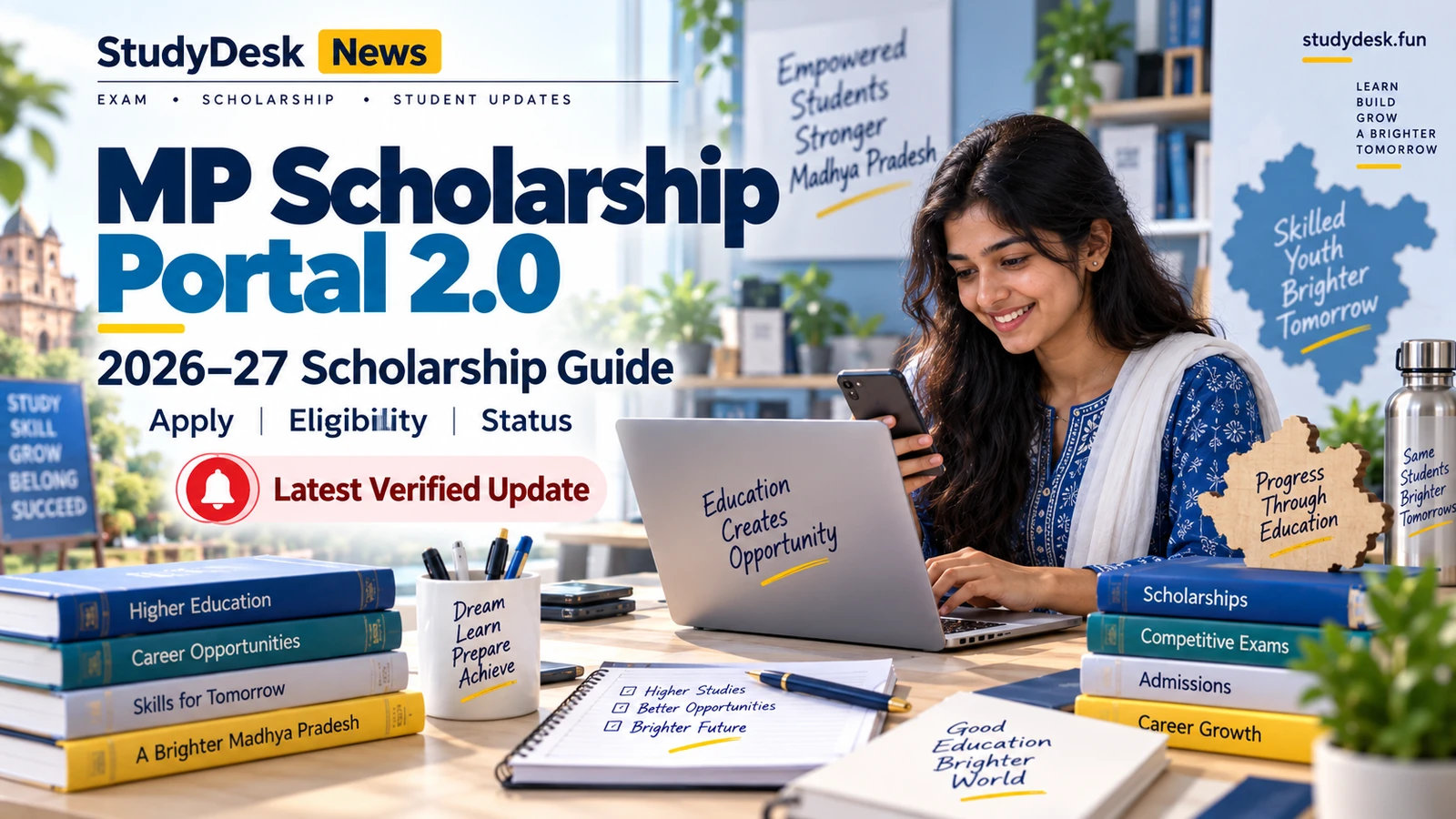 MP Scholarship Portal 2.0 — StudyDesk editorial cover