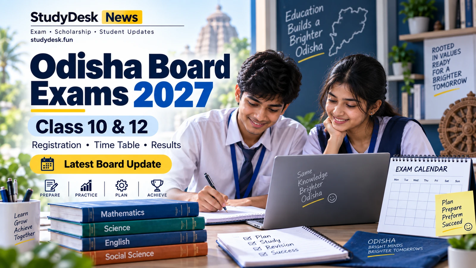 Odisha Board 2027 — StudyDesk editorial cover