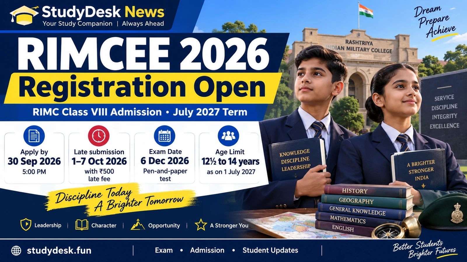 RIMCEE 2026 Registration — StudyDesk News editorial cover