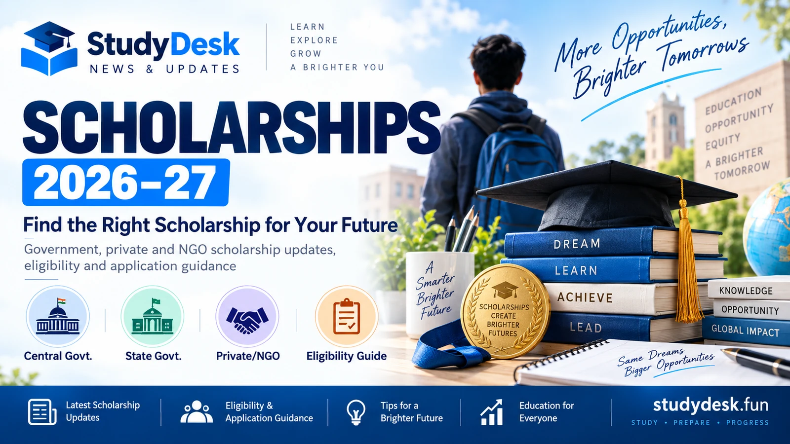 Sashakt Scholarship 2026–27 eligibility and application guide – StudyDesk